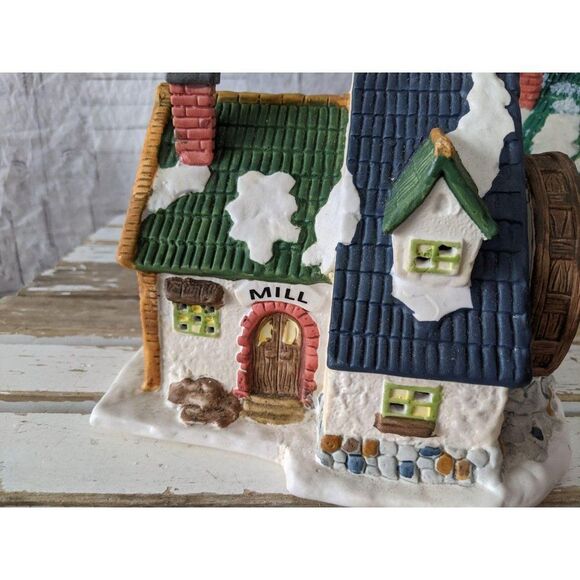 Holiday expressions Mill windmill House Xmas holid - Picture 2 of 7